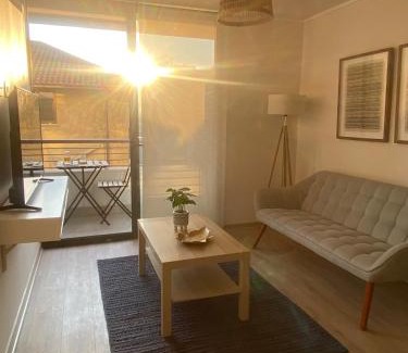 Nunoa Apartment | Moderno y acogedor depto cercano a Portal Ñuñoa y Estadio Nacional