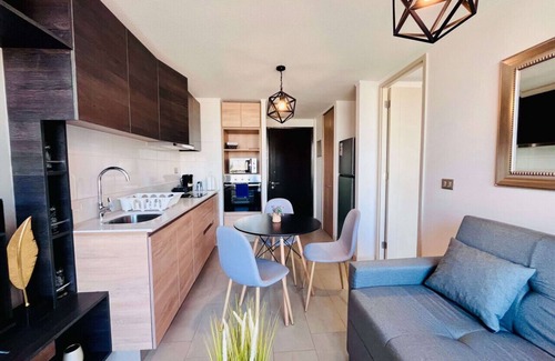 Downtown Santiago Apartment | Urban Santa Elena - Cowork Gym Parking Washer