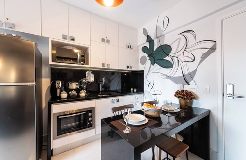 Republica Apartment | 1314 Studio Premium Centro SP Garage & Pool & Gym