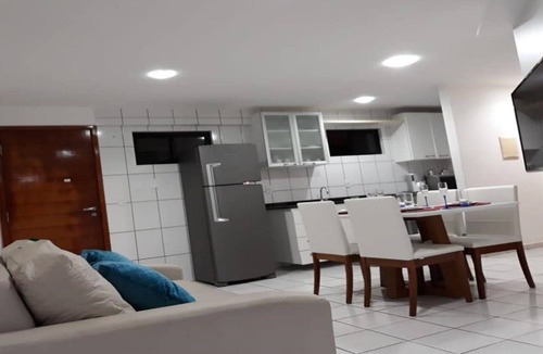 Ponta Negra Apartment | 2-bedroom apartment in a 4-star hotel with sea views.