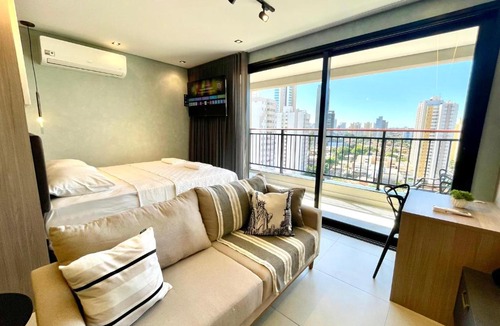 Aclimacao Apartment | A Melhor Vista com Academia no Rooftop