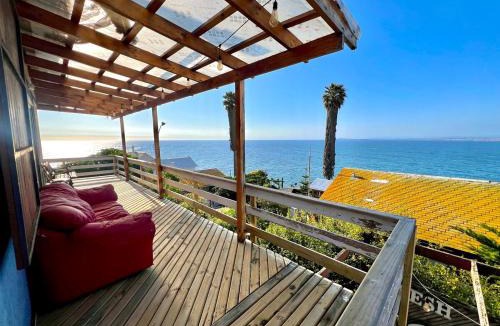 Concon House | Acogedora casa con hermosa vista en sector muy tranquilo