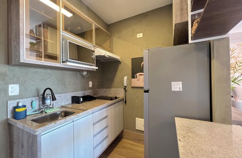Brooklin Paulista Apartment | Acrópole Studio - Parking, Wi-Fi and Pool in Brooklin