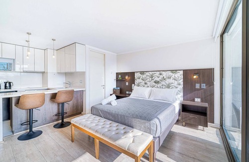 Apoquindo Apartment | Alma Studio - Wifi, Estacionamiento & Mall