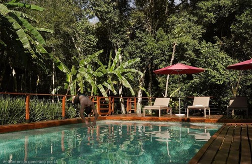 El Soberbio Cabin | ANAVÁ Lodge de Selva y Piscina privada