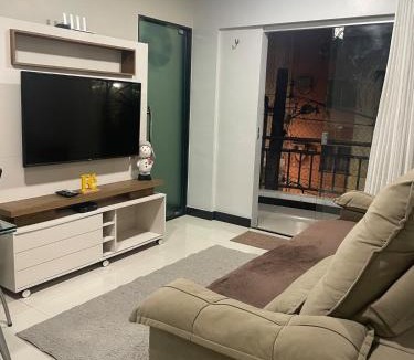 Centro Apartment | Apart 2 qtos com ar condicionado para sentir em casa