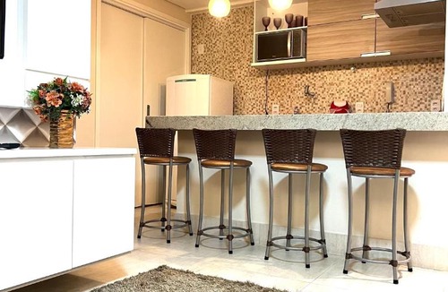 Juazeiro do Norte Apartment | Apartamento confortável, localização extra -recepção 24h- Varanda com vista panorâmica