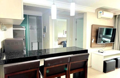 Bombas Apartment | Apartment for 4 people in Bombas + swimming pools + gym + sauna + games rooms
