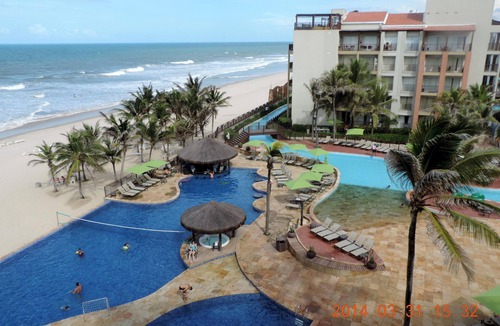Porto das Dunas Apartment | Apartment in a resort at Beach Park, right on the sand, furnished, sleeps 6.