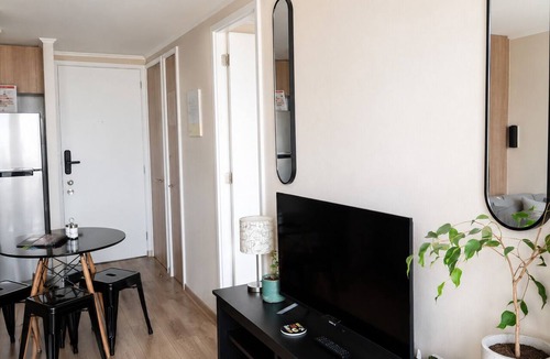 Las Rejas Apartment | Apartment with direct access to Line 1, the bus terminal, and the train station