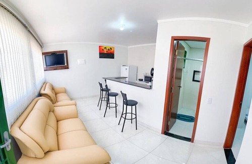 Monte Castelo Apartment | Apto Aconchegante c Wi-Fi, Churrasq e Pet Friendly