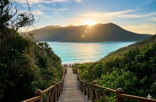 Arraial do Cabo House | Arraial do Cabo House in a Gated Community with Jacuzzi, BBQ, Garage & Pet Friendly