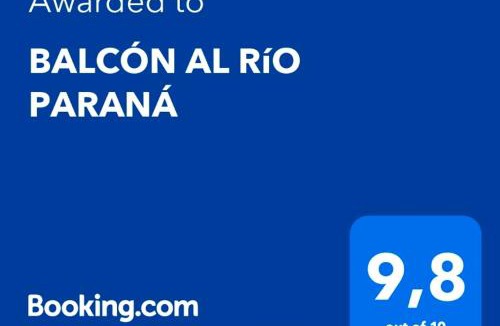 Parana Apartment | BALCÓN AL RíO PARANÁ