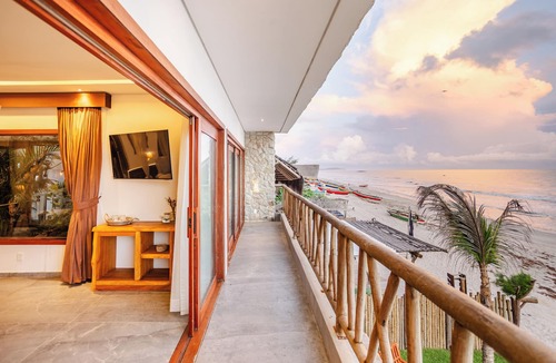 Prea Villa | Beachfront retreat in Preá, with pool, rooftop, massage room and gym.