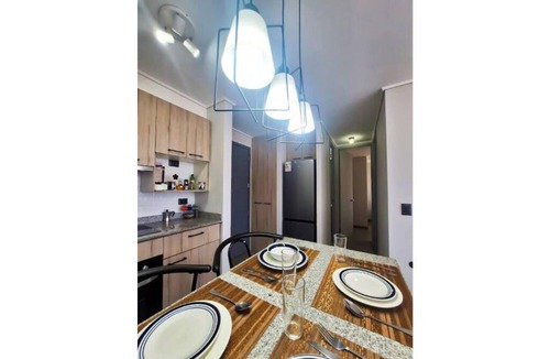 Downtown Santiago Apartment | Beautiful and ideal for families, with 8 parking spaces