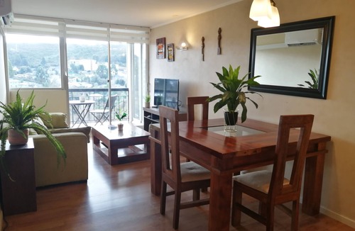 Puerto Montt Apartment | Beautiful apartment with ocean and volcano view -Balneario Pelluco