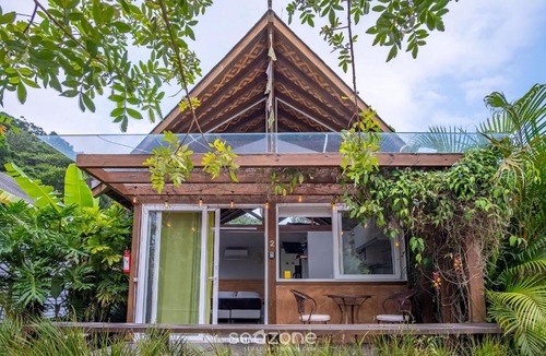 Praia do Rosa House | Beautiful Cabin Barra Ibiraquera and Rosa VGZ0002