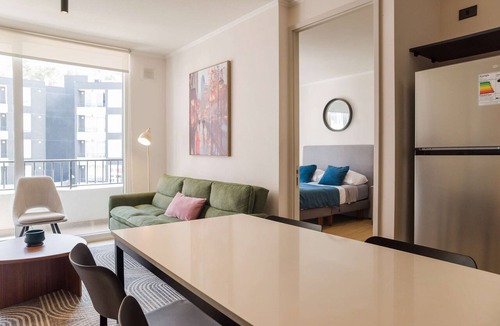 Bellavista Apartment | Bright 2BR Apartment in Providencia | Ideal For 5