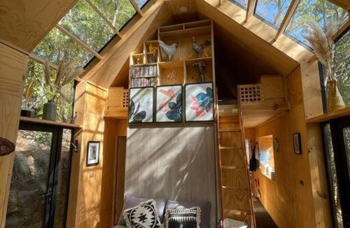 Diguillin Province Ski Chalet | Cabaña con Tinaja para disfrutar y Home Office para teletrabajar se requiere 4x4