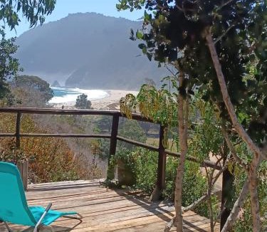 Quintay House | Cabaña con Vista al mar Playa grande Quintay
