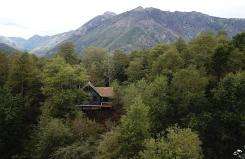 Melipeuco Cabin | Cabaña Conguillio Chercan con refrigerador