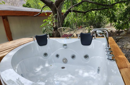 San Alfonso Cabin | Cabaña de montaña (jacuzzi exterior)