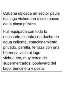 Vichuquen House | Cabaña gam.nav