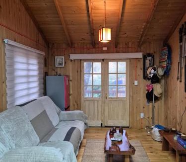 Pinto Apartment | Cabaña Los Lleuques, Descanso en Cordillera a orillas del río Renegado