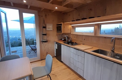 Navidad Cabin | Cabaña Nordica con Hermosa Vista, 5 min de la Playa!