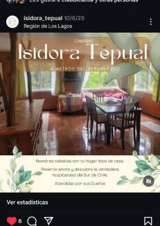 Puerto Montt House | CABAÑAS ISITEPUAL 5 min aeropuerto y 10 min del centro
