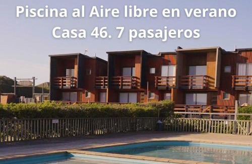 Pichilemu House | Casa 46 en condominio Piscina Climatizada