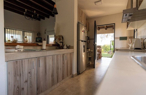 Chacras de Coria House | Casa Andina: Rustic Warmth, Fire Corner and Total Relaxation in Chacras