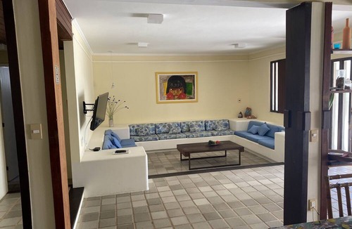 Flamengo House | Casa com Piscina, P/até 15 Pessoas, 50m da Areia