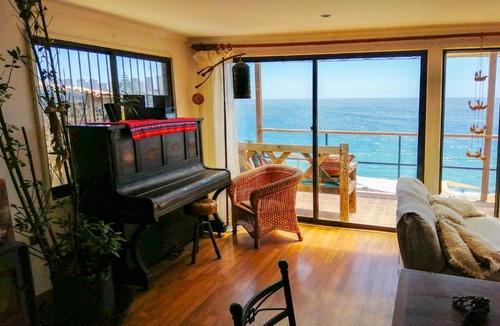 Concon House | Casa Concon Piscina y Terraza Vista Al Mar