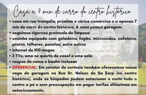 Petropolis House | Casa em Petropolis 7 min do Museu