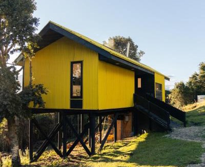 Los Ladrillos House | Casa Embarcadero, casa de montaña en Cochamó