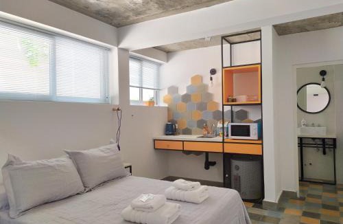 Barrio Centro Apartment | CASA MARGARITA 2Piso Mono Naranja