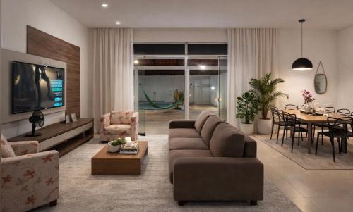 Sao Jose de Ribamar House | Casa no aracagy para 15 pessoas 4 quartos 2 km da praia e 3,5 da praia da litoranea