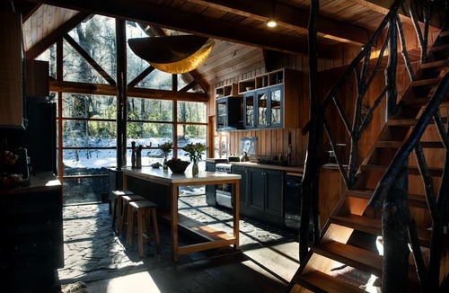Malalcahuello Ski Chalet | Casa Rio l River & Forest - 4 Bedroom/4 Bathroom Mountain Chalet