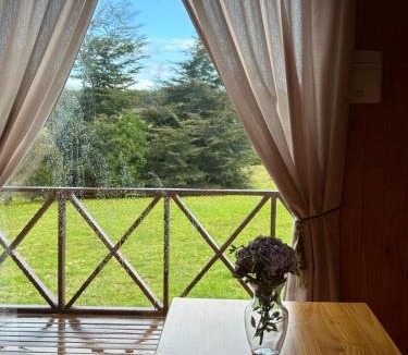 Frutillar House | Casa Ruca con vista al campo