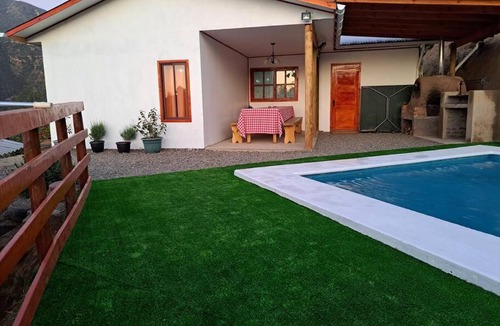 Olmue Apartment | Casa Vista del sol, con piscina, tinaja, y quincho