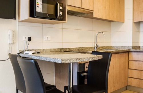 Downtown Santiago Apartment | Central Chic 1BR Steps from Metro & Attractions