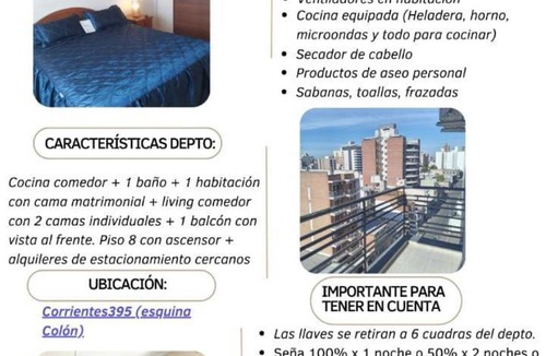 Parana Apartment | "Centro Apart"-MICROCENTRO- Balcón al frente 8vo