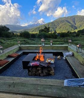Malalcahuello Ski Chalet | Confortable refugio de monataña con vista al Volcan