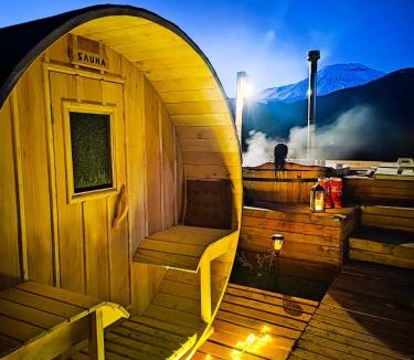 Malalcahuello Ski Chalet | Confortable refugio de monataña con vista al Volcan