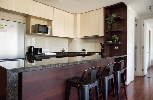 Apoquindo Apartment | Contemporary 2BR Getaway Pool & Fitness Center
