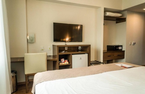 Centro Hotel | Conveniently Located Room Near Ponta do Tome Beach - 4.9 mi | Free Parking