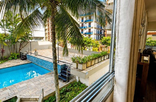 Parque Enseada Apartment | Cove retreat with 4 bedrooms, pool and comfort.