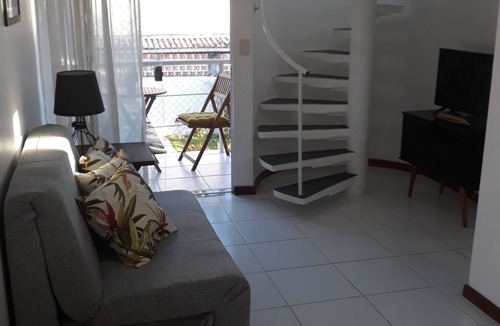 Flamengo Apartment | Cozy village 200m from a beautiful beach.