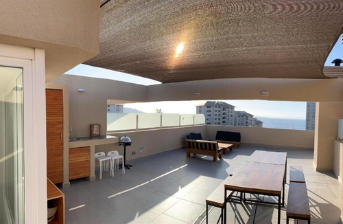 Papudo Apartment | Departamento Familiar con Terraza Panorámica y a Pasos de la Playa en Punta Puyai